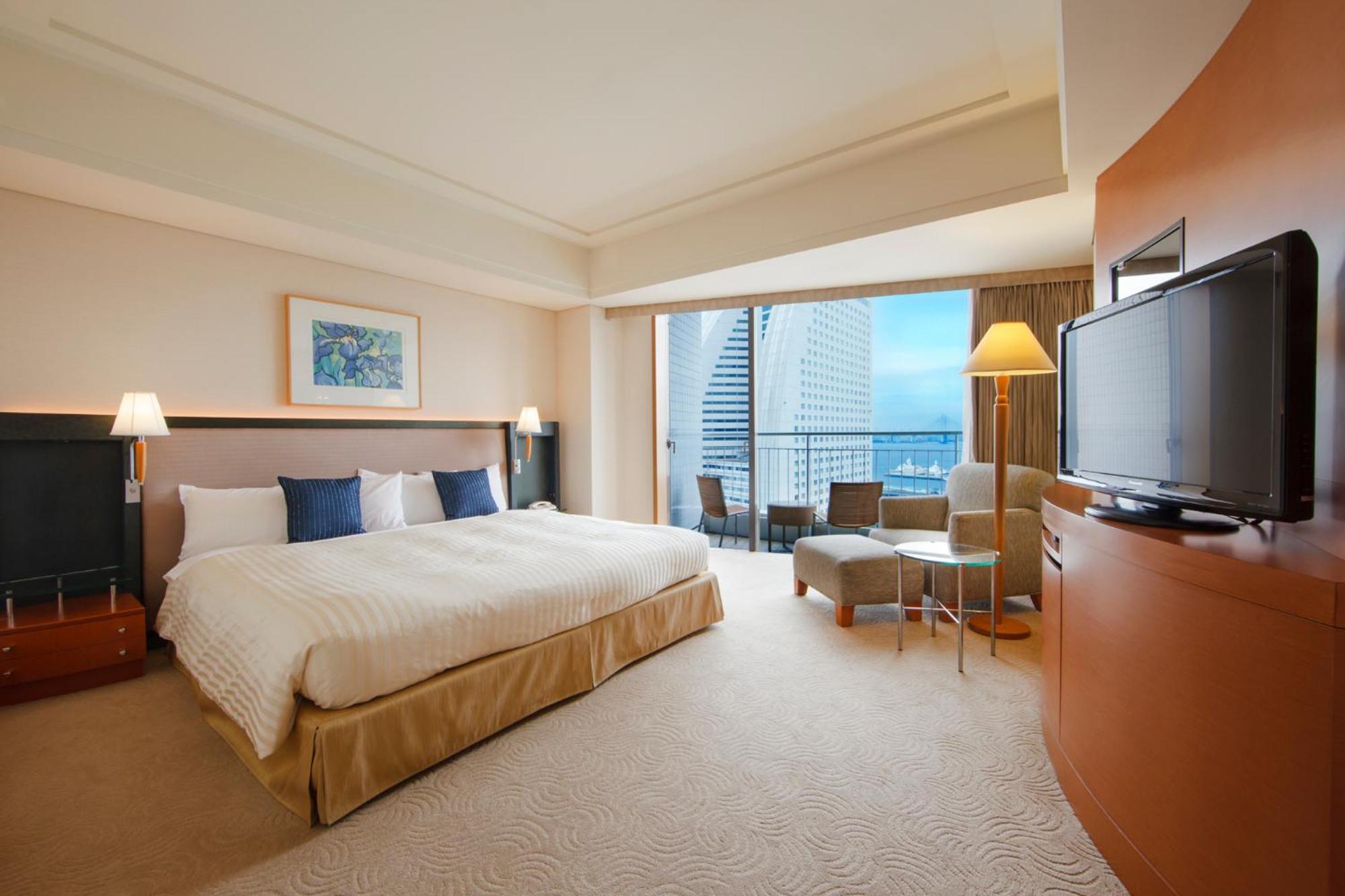 The Yokohama Bay Hotel Tokyu Exterior foto Deluxe Ocean View Room
